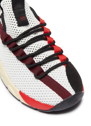 Detail View - Click To Enlarge - CLEARWEATHER - 'Interceptor' elastic counter mesh sneakers