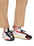 Figure View - Click To Enlarge - CLEARWEATHER - 'Interceptor' elastic counter mesh sneakers