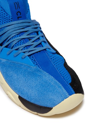 Detail View - Click To Enlarge - CLEARWEATHER - 'Cloud Stryk' suede panel mesh sneakers