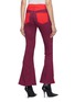Back View - Click To Enlarge - TRE BY NATALIE RATABESI - 'Cher' Colourblock flared leg jeans