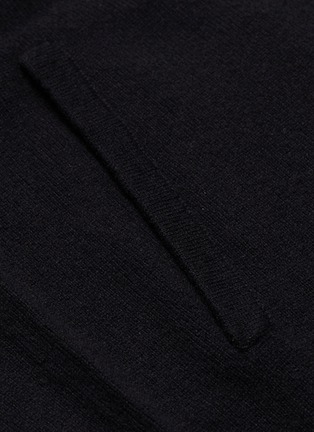  - JAMES PERSE - Baby cashmere knit zip hoodie