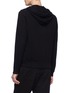 Back View - Click To Enlarge - JAMES PERSE - Baby cashmere knit zip hoodie