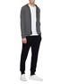Figure View - Click To Enlarge - JAMES PERSE - Baby cashmere knit track pants