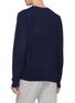 Back View - Click To Enlarge - THE UPSIDE - Logo intarsia cashmere sweater
