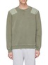 Main View - Click To Enlarge - THE UPSIDE - 'Redford' ripstop patchwork sweatshirt