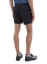 Back View - Click To Enlarge - THE UPSIDE - 'Ultra Run NS' stripe ripstop track shorts
