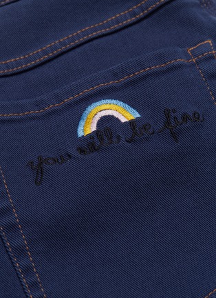  - MIU MIU - Frayed flared cuff jeans
