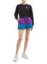 Figure View - Click To Enlarge - SACAI - Colourblock shorts