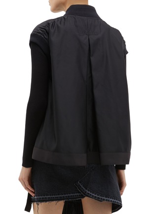 Back View - Click To Enlarge - SACAI - Flared back bomber gilet
