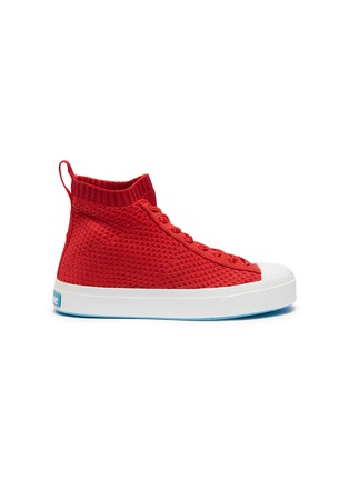 Main View - Click To Enlarge - NATIVE  - 'Jefferson 2.0' Liteknit high top kids sneakers
