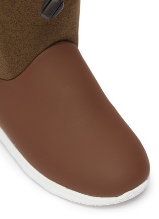 Detail View - Click To Enlarge - NATIVE  - 'AP Ranger' drawcord cuff toddler boots