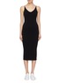 Main View - Click To Enlarge - JAMES PERSE - Mix knit dress