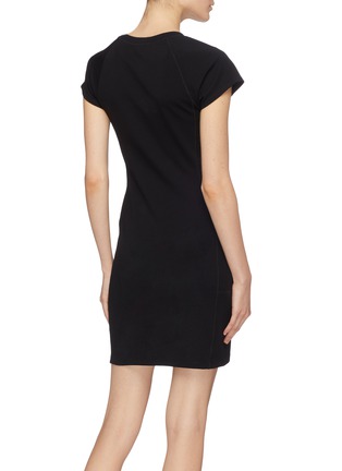 Back View - Click To Enlarge - JAMES PERSE - Cap sleeve jersey dress