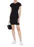 Figure View - Click To Enlarge - JAMES PERSE - Cap sleeve jersey dress