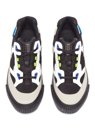 Detail View - Click To Enlarge - BOTH - 'Classic Runner' colourblock mesh panelled sneakers