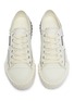 Detail View - Click To Enlarge - BOTH - Colourblock tyre midsole canvas sneakers