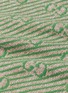 Detail View - Click To Enlarge - GUCCI - GG metallic logo wool knit skirt