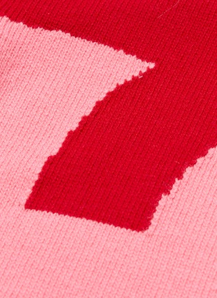  - GUCCI - GG logo intarsia oversized wool sweater