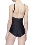 Detail View - Click To Enlarge - GUCCI - Logo print one-piece swimsuit