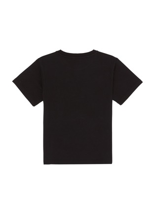 Back View - Click To Enlarge - BALENCIAGA - 'You Are The World' slogan graphic print kids T-shirt