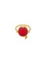 Main View - Click To Enlarge - HYÈRES LOR - 'Phenidor' coral 14k gold ring