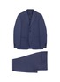 Main View - Click To Enlarge - LARDINI - Bamboo-flax suit
