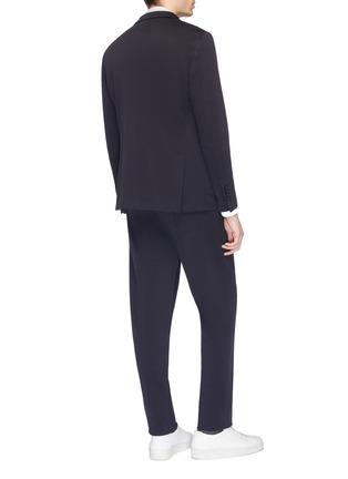 Back View - Click To Enlarge - LARDINI - 'Easy Wear' packable jersey suit