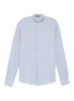 Main View - Click To Enlarge - BARENA - 'Naci Tamina' Mandarin collar stripe linen shirt