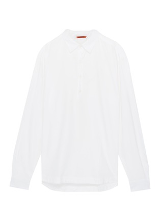 Main View - Click To Enlarge - BARENA - 'Pavan Livenza' long sleeve polo shirt