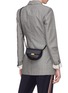 Front View - Click To Enlarge - WANDLER - 'Anna' leather buckled belt bag