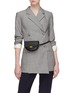 Figure View - Click To Enlarge - WANDLER - 'Anna' leather buckled belt bag