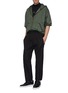 Figure View - Click To Enlarge - A-COLD-WALL* - Drawcord knee zip cuff jogging pants