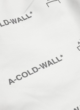  - A-COLD-WALL* - Logo print shorts