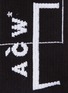Detail View - Click To Enlarge - A-COLD-WALL* - Logo intarsia socks