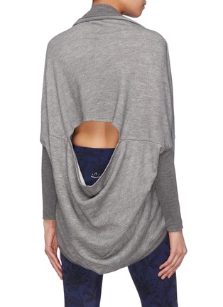 Back View - Click To Enlarge - BEYOND YOGA - Convertible open cardigan