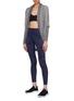 Figure View - Click To Enlarge - BEYOND YOGA - Convertible open cardigan