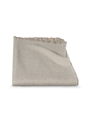 Main View - Click To Enlarge - OYUNA - Tasa Cashmere Throw – Ivory/Beige