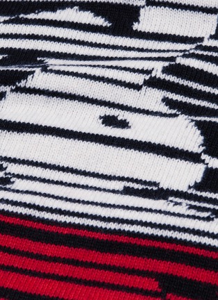  - MARNI - 'Dance Bunny' intarsia colourblock stripe sweater