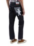 Back View - Click To Enlarge - MARNI - 'Dance Bunny' serigraphic print jeans