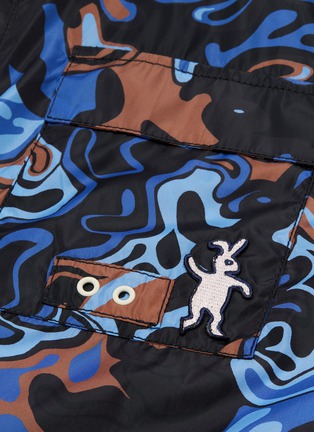  - MARNI - 'Dance Bunny' camouflage print oversized hooded jacket
