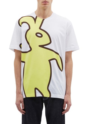 Main View - Click To Enlarge - MARNI - 'Dance Bunny' macro print T-shirt