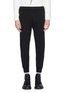 Main View - Click To Enlarge - NEIL BARRETT - Diagonal stripe outseam neoprene jogging pants