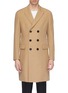 Main View - Click To Enlarge - NEIL BARRETT - Peaked lapel double breasted twill coat