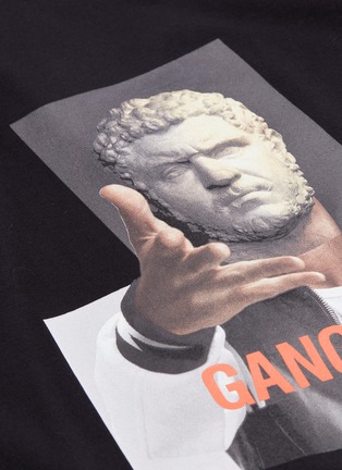  - NEIL BARRETT - 'Gangsta 02' photographic print T-shirt