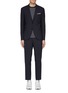 Main View - Click To Enlarge - NEIL BARRETT - Peaked lapel slim fit suit