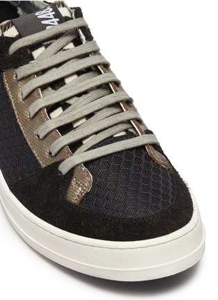Detail View - Click To Enlarge - P448 - Patchwork mesh sneakers