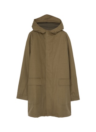 Main View - Click To Enlarge - SEALUP - Hooded twill parka