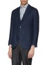 Front View - Click To Enlarge - TOMORROWLAND - Ferla tweed soft blazer