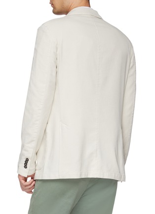 Back View - Click To Enlarge - ALTEA - Cotton-silk soft blazer