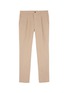 Main View - Click To Enlarge - ALTEA - Pleated slim fit gabardine chinos